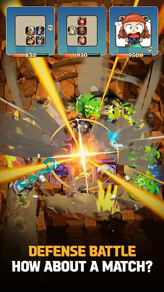 Defense Derby (Дефенс Дерби)  [МОД Много монет] Screenshot 1