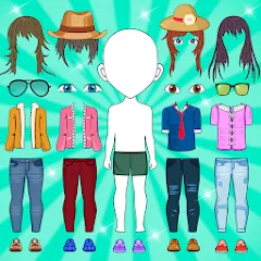 Anime Doll Designer МОД на Андроид