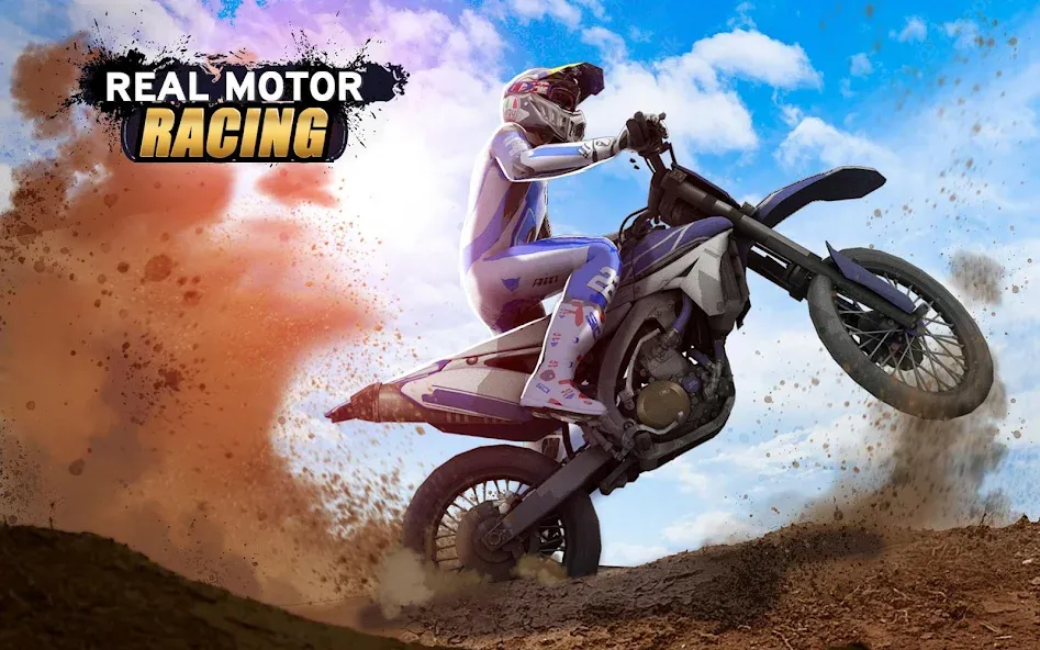 Real Motor Rider - Bike Racing  [МОД Меню] Screenshot 1