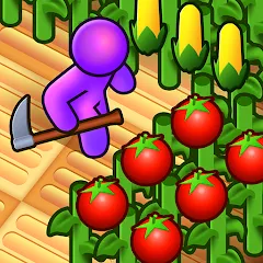 Farm Land - Farming life game МОД на Андроид