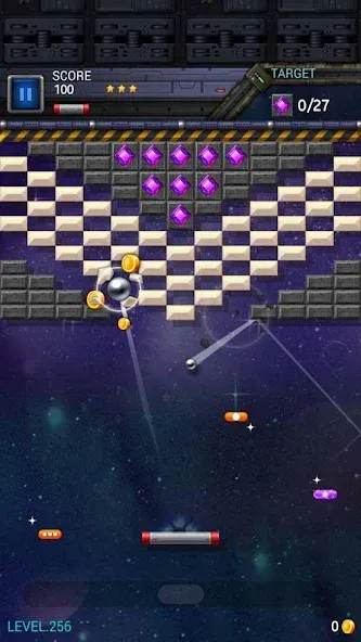 Brick Breaker Star: Space King  [МОД Menu] Screenshot 5