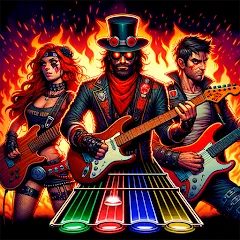 Guitar Hero Mobile: Music Game МОД на Андроид