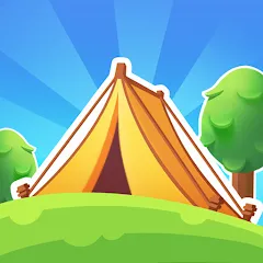Campsite Craze: Puzzle Merge МОД на Андроид