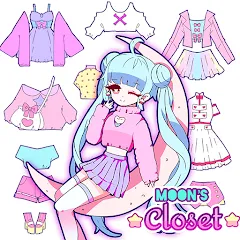 Moon's Closet dress up game МОД на Андроид