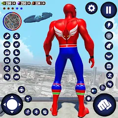 Flying Superhero Robot Games МОД на Андроид