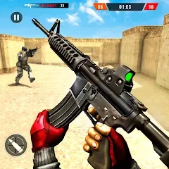 FPS Commando Terrorist Strike МОД на Андроид