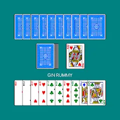 Gin Rummy МОД на Андроид
