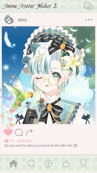 Anime Avatar Maker 2 (Аниме Аватар Мейкер 2)  [МОД Все открыто] Screenshot 2