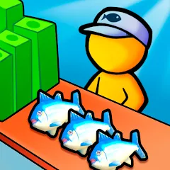My Fish Mart: Idle Tycoon Game МОД на Андроид