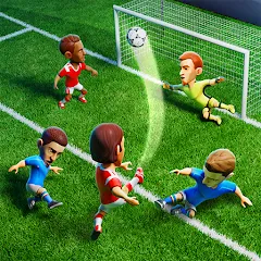 Mini Football - Mobile Soccer МОД на Андроид
