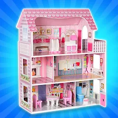 Girl Doll House Design & Clean МОД на Андроид