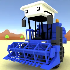 Blocky Farm Racing & Simulator МОД на Андроид