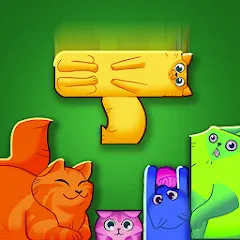 Block Puzzle Cats МОД на Андроид