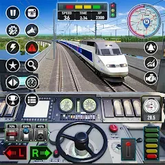 City Train Game 3d Train games МОД на Андроид