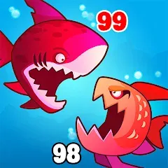 Eat Fish.IO : Fish Battle МОД на Андроид