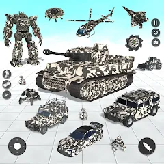 Tank Robot Game Army Games МОД на Андроид
