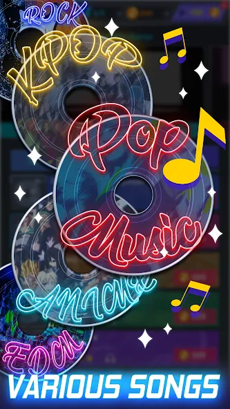 Tap Tap Music-Pop Songs  [МОД Все открыто] Screenshot 4