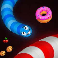 Snake vs Worms: Fun .io Zone МОД на Андроид