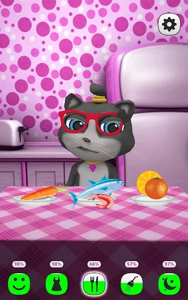 My Talking Kitty Cat  [МОД Mega Pack] Screenshot 3