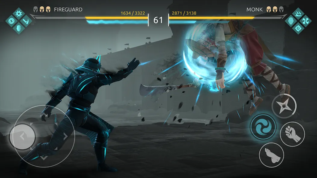 Shadow Fight 4: Arena (Шадоу Файт 4)  [МОД Бесконечные монеты] Screenshot 3