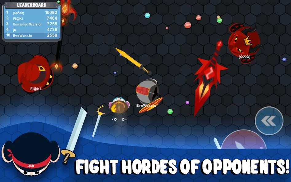 EvoWars.io  [МОД Бесконечные деньги] Screenshot 2