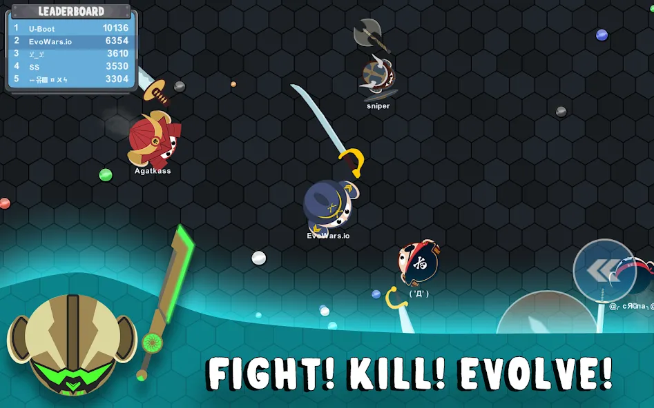 EvoWars.io  [МОД Бесконечные деньги] Screenshot 5