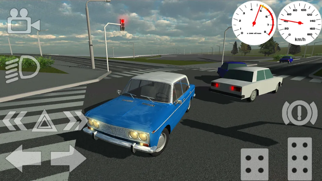 Russian Classic Car Simulator (Русский Классический Автосимулятор)  [МОД Mega Pack] Screenshot 4