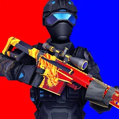 POLYWAR: 3D FPS online shooter МОД на Андроид