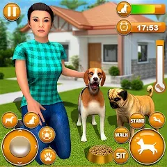 Pet Dog Family Adventure Games МОД на Андроид