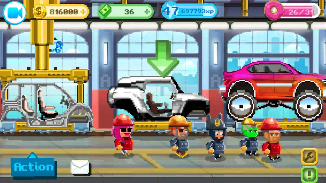 Motor World Car Factory (Мотор Ворлд Кар Фактори)  [МОД Mega Pack] Screenshot 5