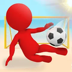 Crazy Kick! Fun Football game МОД на Андроид