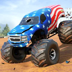 Fearless US Monster Truck Game МОД на Андроид