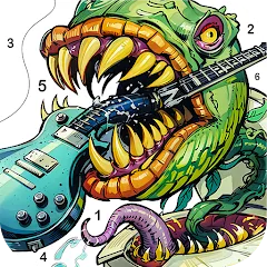 Dark Fantasy Coloring Games МОД на Андроид