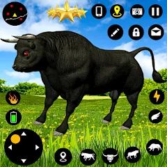 Angry Bull Attack Fight Games МОД на Андроид