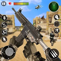 Real Commando Secret Mission МОД на Андроид