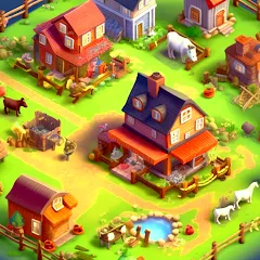 Country Valley Farming Game МОД на Андроид