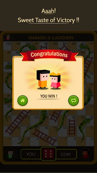 Snakes & Ladders: Online Dice!  [МОД Unlimited Money] Screenshot 5