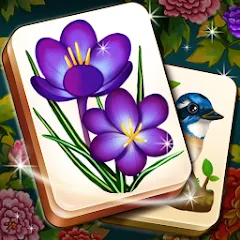 Mahjong Blossom Solitaire МОД на Андроид