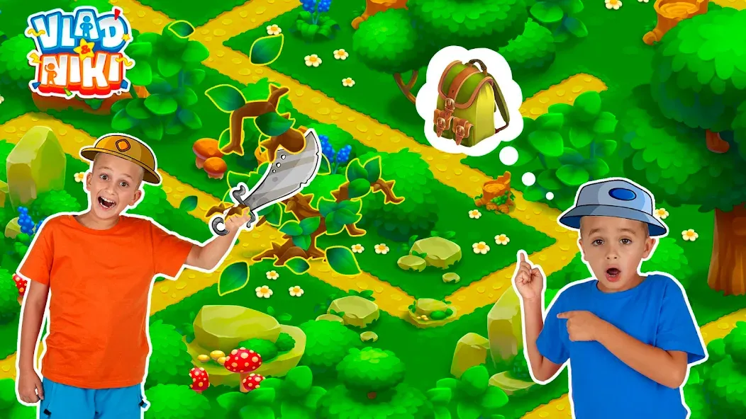 Vlad and Niki: Birthday Party  [МОД Unlimited Money] Screenshot 4