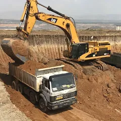 Real Excavator Simulator Games МОД на Андроид