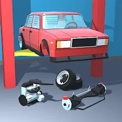 Retro Garage - Car Mechanic МОД на Андроид