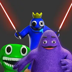 Grimace monster playground МОД на Андроид