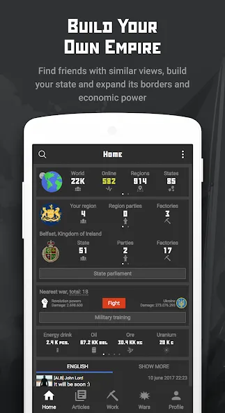 Rival Regions: world strategy (Ривал Регионс)  [МОД Mega Pack] Screenshot 2