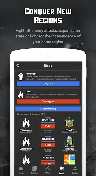 Rival Regions: world strategy (Ривал Регионс)  [МОД Mega Pack] Screenshot 4