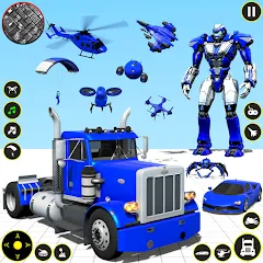Truck Game - Car Robot Games МОД на Андроид