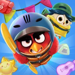 Angry Birds Match 3 МОД на Андроид