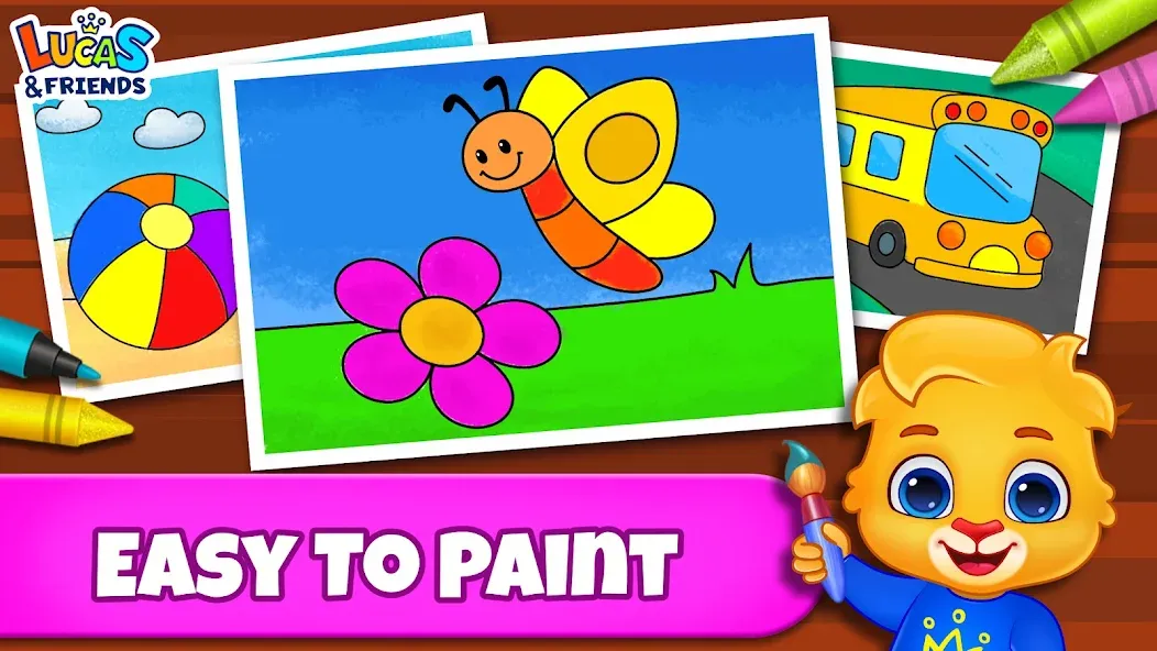 Coloring Games: Color & Paint  [МОД Меню] Screenshot 1