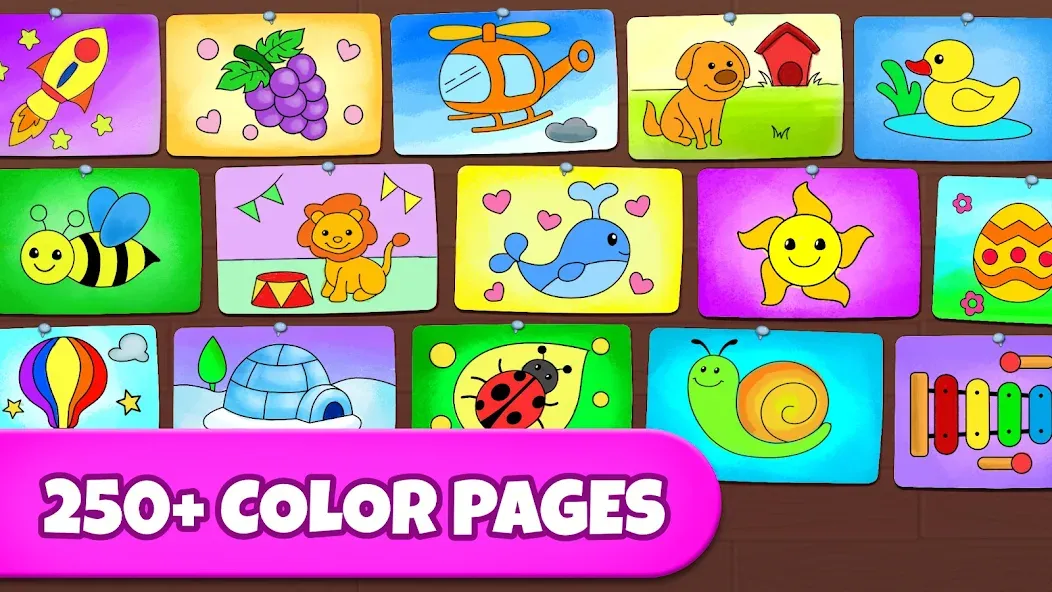 Coloring Games: Color & Paint  [МОД Меню] Screenshot 4
