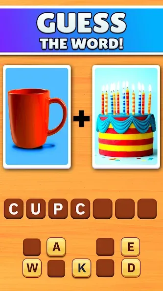 Word Pics - Word Games (Уорд Пикс)  [МОД Бесконечные деньги] Screenshot 1