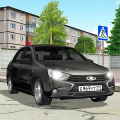 Лада Гранта. Игра про машины МОД на Андроид